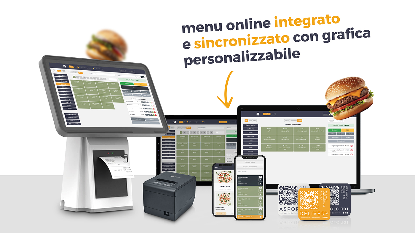 QuickerMenu: Gestionale  di cassa